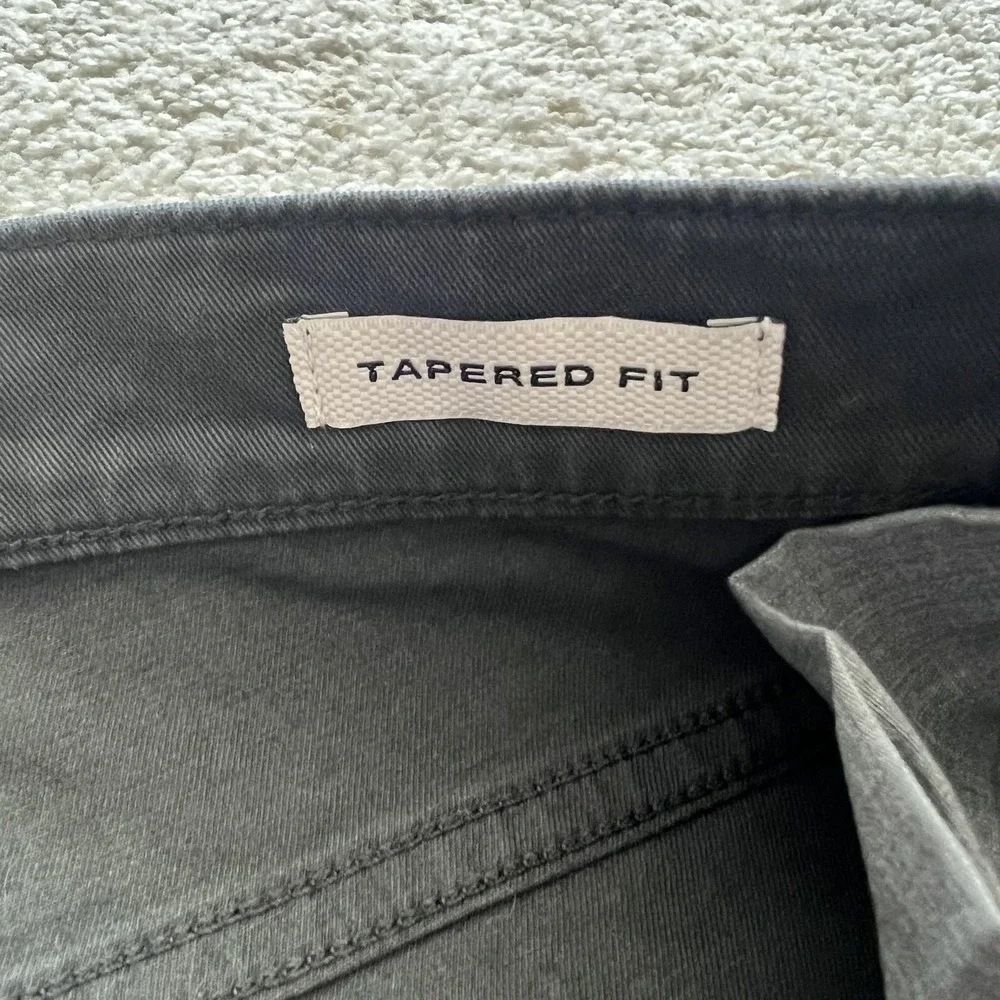 Flint And Tinder Pants Mens 30x30 Gray Slim Tapered Chino Stretch Casual
